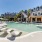Pool with chaise loungers